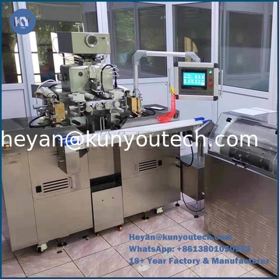 Качество  Full Automatic Soft Capsule Making Machine with 10 Plungers and 43470pcs/hour Capacity for GMP Compliant Production Фабрика