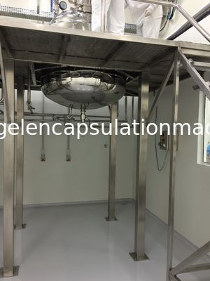 Насосная система вакуумного насоса плавя танка желатина капсулы Softgel нержавеющей стали автоматическая
