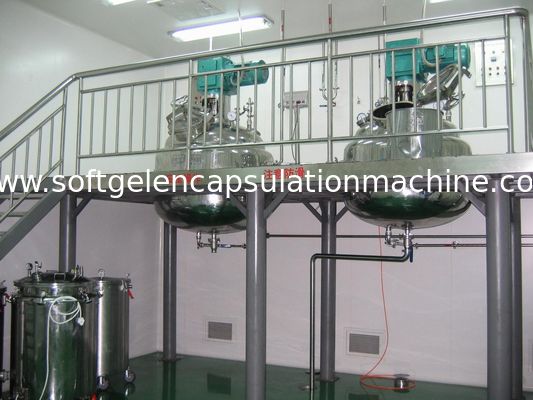 Машина заключения Softgel нержавеющей стали с нижним датчиком RTD, одобренным УПРАВЛЕНИЕМ ПО САНИТАРНОМУ НАДЗОРУ ЗА КАЧЕСТВОМ ПИЩЕВЫХ ПРОДУКТОВ И МЕДИКАМЕНТОВ