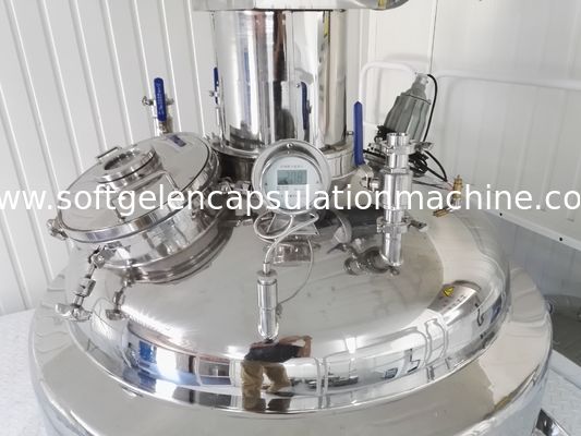 Танк желатина крахмала электрическим управлением 1000L Veg топления воды плавя с вакуумом