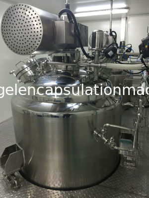 304 SUS 100L шевеля танк плавить и обслуживания желатина со стандартом GMP