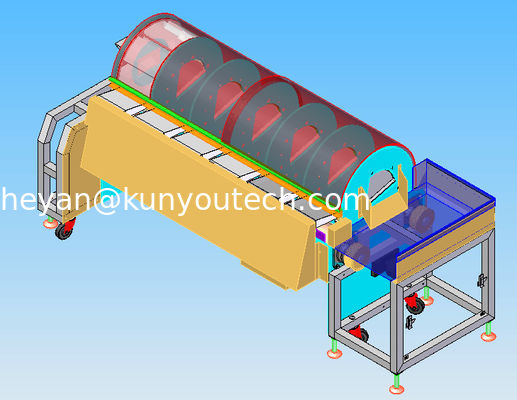 Небольшой сушильщик Tumbler заключения размера с легкой корзиной подъема для машины для просушки Pharmacetical