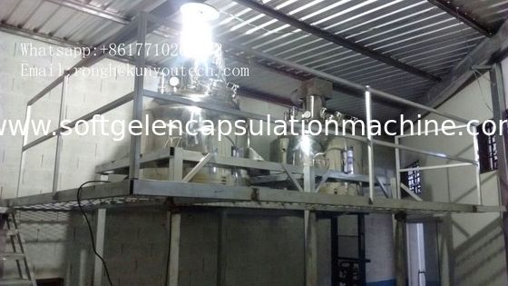 Танк желатина крахмала электрическим управлением 1000L Veg топления воды плавя с вакуумом