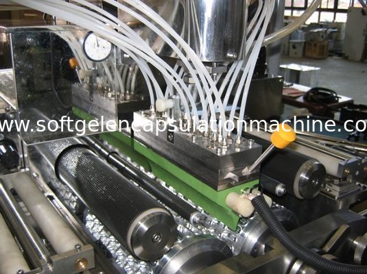 Машинное оборудование мягкой капсулы прессформы Ø150×250mm фармацевтическое со счетчиком капсулы