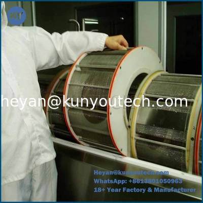 SS316/304 Сушильщик с капсулирующим тумблером с мощностью двигателя 1,5 кВт и годовой гарантией на сушку с мягким гелем и пейнтболом