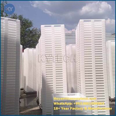 Подносы белого качества еды Stackable пластиковые/охлаждая поднос 762*495*55mm