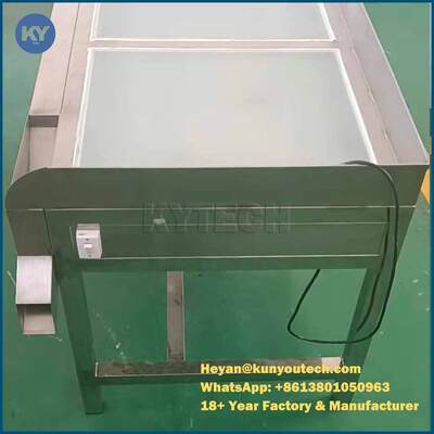 Машина/таблица осмотра капсулы Softgel материала 304 SUS для Pharmatech Компании