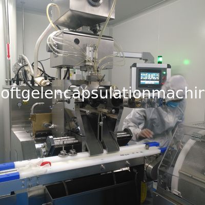 заключение Ф103 x 172mm Softgel машины завалки 13kw автоматическое жидкостное Softgel