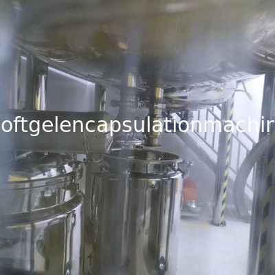 танк нержавеющей стали желатина Vegan 100L с шевелить функцию и вакуумный насос
