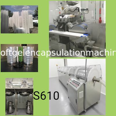 Управление Plc машины заключения Softgel большого диапазона 10 дюймов медицинское