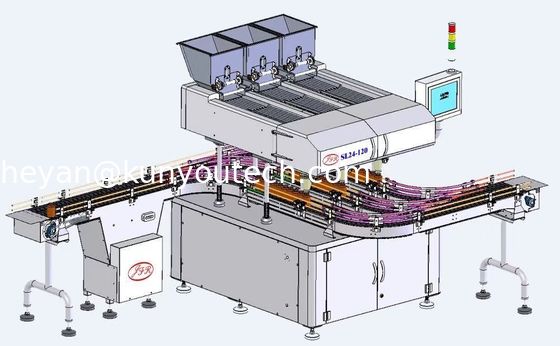 Машина упаковки бутылки плиты вибрации считая и пакуя машины капсулы планшета Multi