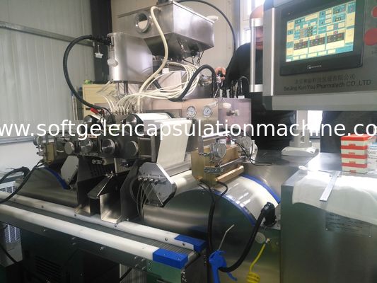 Масло машины желатина большого диапазона 250mm мягкое и наклеить завалку в капсулу