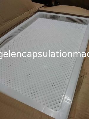 Подносы CE 5cm PPE ABS PP плоские нижние пластиковые суша для засыхания капсулы