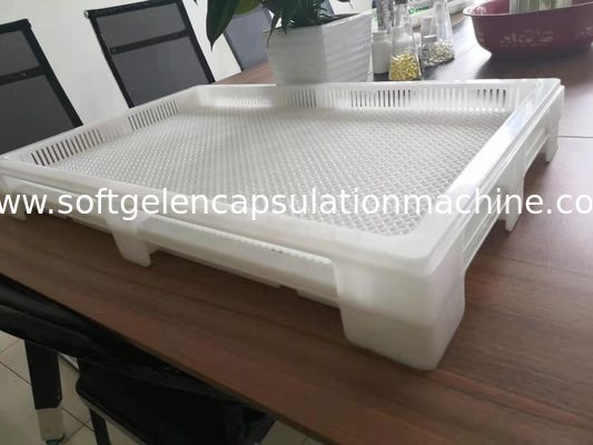 Подносы PPE ISO9001 пластиковые суша 75 * 55 * 5cm для конфеты капсулы