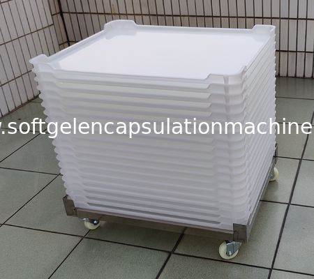Подносы CE 5cm PPE ABS PP плоские нижние пластиковые суша для засыхания капсулы